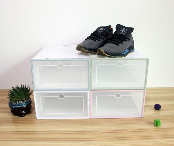 透明塑料鞋盒鞋子收纳神器鞋子收纳盒鞋盒子日本鞋箱翻盖抽屉式盒